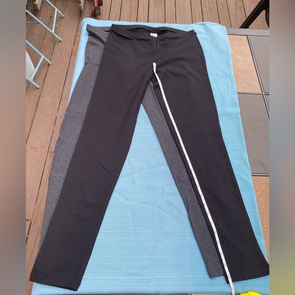 2 Pairs of Small Leggings, Never worn, 2 pair Grey and Black - Picture 6 of 9